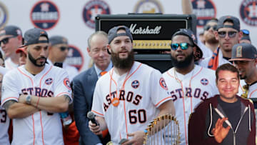 Houston Astros Victory Parade for 2017 World Series and also me, Adam Weinrib