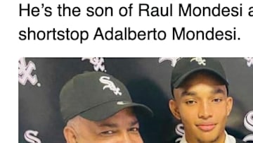 The Chicago White Sox have reportedly signed the son of Raul Mondesi. 