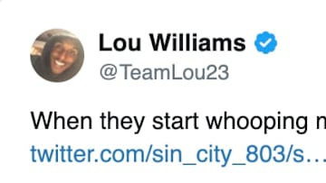 Los Angeles Clippers star Lou Williams is clapping back on Twitter