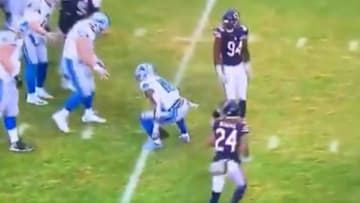 Refs literally let Lions receiver Kenny Golladay to spot the ball himself, but added a couple yards.