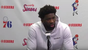 Joel Embiid challenged his teammates Friday night after a disappointing defeat.