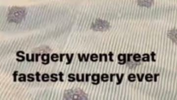 Oakland Raiders RB Josh Jacobs took to Instagram on Christmas Day to reveal he had surgery 