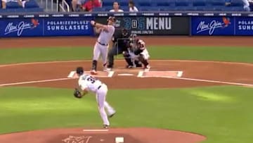 It took Joe Panik one pitch to give the San Francisco Giants an early lead over the Miami Marlins.