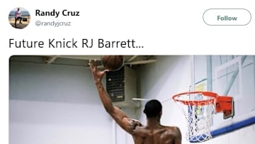 Top NBA prospect RJ Barrett looks jacked in his latest Instagram post.