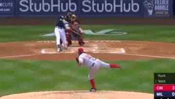 Christian Yelich hit the hardest and longest home run in Statcast history.