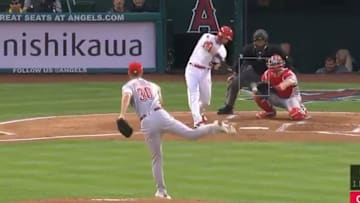 Tommy La Stella hit an inside-the-park home run on Tuesday night against the Reds.