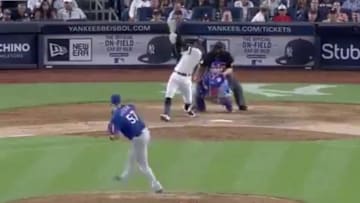 Didi Gregorius, Gary Sanchez, and Brett Gardner all hit homers in the sixth against the Rangers.