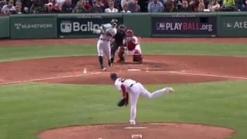 Mike Tauchman crushes two-run homer for Yankees, but leaves with a concerning injury on Sunday.