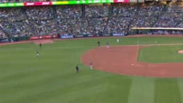 The Rays utilized the craziest shift on Matt Olson.