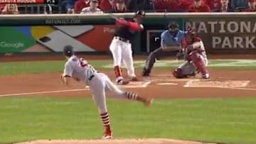 Nationals drop seven runs against the Cardinals in Game 4 of the NLCS on Wednesday.