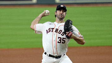 Verlander fue el abridor del Día Inaugural por los Astros en la temporada de 2020