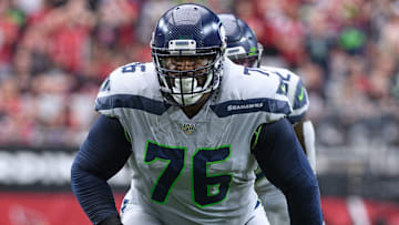 Seattle Seahawks offensive tackle Duane Brown