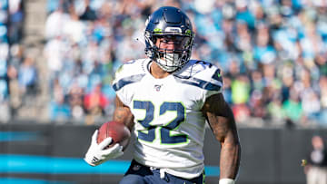 Seattle Seahawks RB Chris Carson