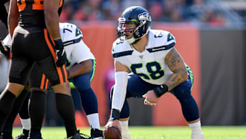 Seattle Seahawks center Justin Britt