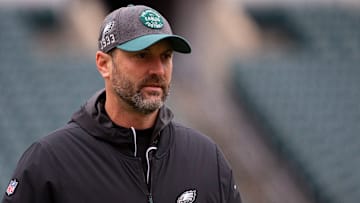 Philadelphia Eagles offensive coordinator Mike Groh
