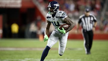 D.K. Metcalf catch and run against the San Francisco 49ers