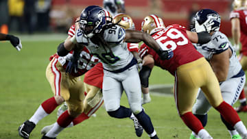 Seattle Seahawks pass rusher Jadeveon Clowney