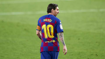 Lionel Messi FC Barcelone. 