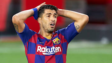 Luis Suárez ai tempi del Barcellona