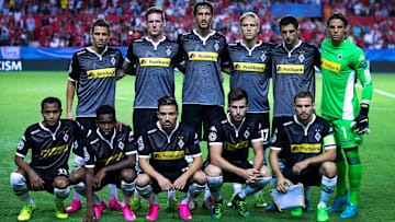 Das war Gladbachs erste Startelf in der Champions League