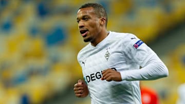 Alassane Pléa s'est offert son premier triplé en Ligue des Champiosns.