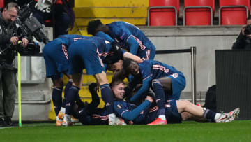 Joy as Arsenal seal Europa League semi final place 