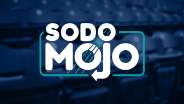 Aug 15, 2015; Chicago, IL, USA; American team Jordon Adell (45) steals second base as National second baseman Bo Bichette (left) applies a tag during the sixth inning in the Under Armour All America Baseball game at Wrigley field. Mandatory Credit: David Banks-USA TODAY Sports