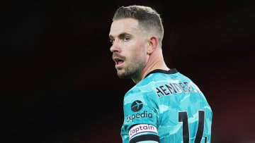 Jordan Henderson has filled in at centre-back for Liverpool
