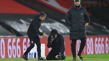 Ralph Hasenhüttl a offert l'une des belles images de cette journée de Premier League.