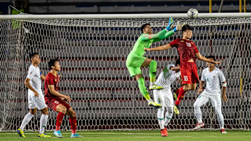 Aksi Nadeo Argawinata dengan Timnas Indonesia