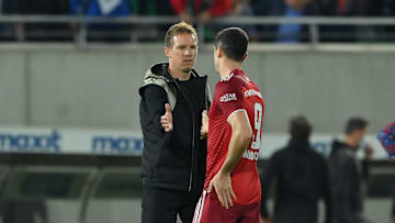 Erwartet am Sonntagabend ein schweres Heimspiel: Julian Nagelsmann (l.)