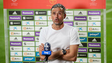 Luis Enrique, después del partido contra Portugal