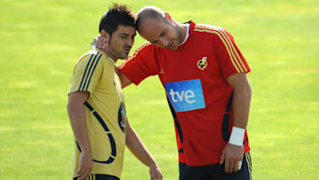 David Villa und Pepe Reina sind schon lange beste Kumpel