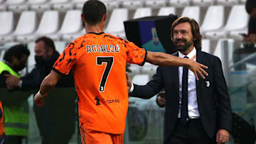 CR7 e Andrea Pirlo CR7 e Andrea Pirlo