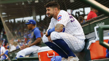 Nicholas Castellanos signed a four-year, $64 million contract with the Reds