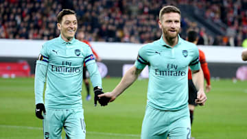 Stade Rennais v Arsenal - UEFA Europa League Round of 16: First Leg