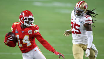 Sammy Watkins credits Davante Adams for his clutch catch against Richard Sherman in Super Bowl LIV.