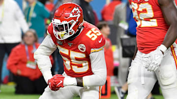 Kansas City Chiefs pass rusher Frank Clark