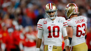San Francisco 49ers quarterback Jimmy Garoppolo is lucky he didn't get intercepted as many times as Jameis Winston in 2019.