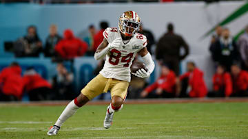 San Francisco 49ers WR Kendrick Bourne could be cut in 2020.