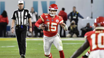 Kansas City Chiefs QB Patrick Mahomes