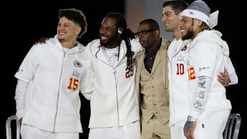 The Kansas City Chiefs avoided creating any bulletin board material at Super Bowl Opening Night.