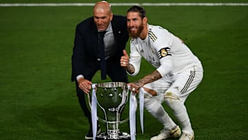 Sergio Ramos e Zidane
