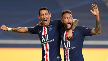 Di María y Neymar