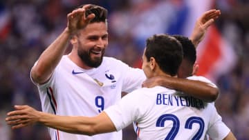 Olivier Giroud et Wissam Ben Yedder. 