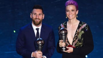 Megan Rapinoe a envoyé un message aux deux grandes stars du football masculin.