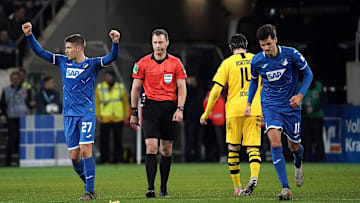 Hoffenheim claimed a 2-1 victory in the reverse fixture in December