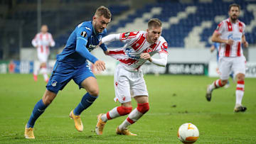 Jacob Bruun Larsen hier in der Europa League gegen Roter Stern