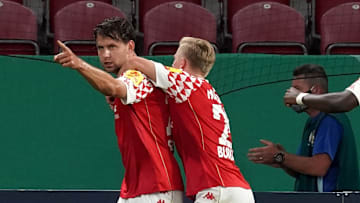 Im Pokal durfte Szalai noch jubeln. Das letzte Mal für Mainz?