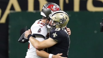 Brady y Brees se enfrentarán por primera vez en playoffs